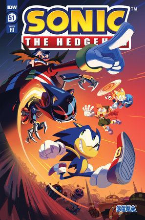 Sonic the Hedgehog #51 Variant RI (Fourdraine)