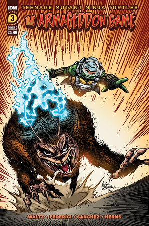 Teenage Mutant Ninja Turtles: The Armageddon Game #3 Variant C (Eastman)