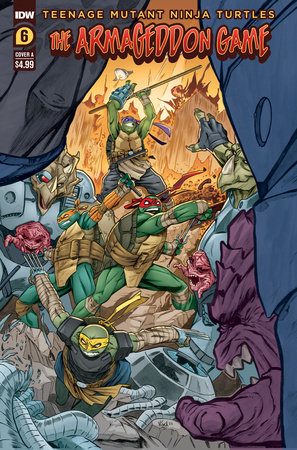 Teenage Mutant Ninja Turtles: The Armageddon Game #6 Variant A (Federici)