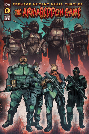 Teenage Mutant Ninja Turtles: The Armageddon Game #6 Variant B (Sanchez)