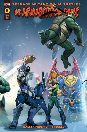 Teenage Mutant Ninja Turtles: The Armageddon Game #6 Variant RI (10) (Qualano)