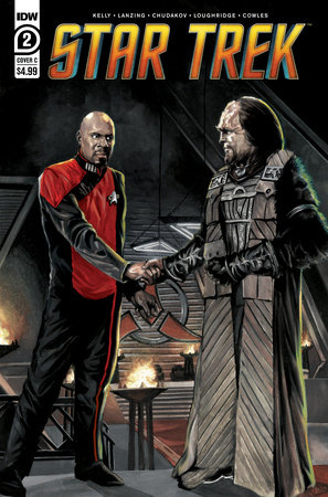 Star Trek #2 Variant C (Woodward)