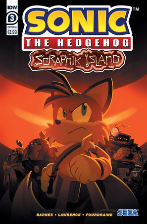 Sonic the Hedgehog: Scrapnik Island #3 Variant A (Fourdraine)