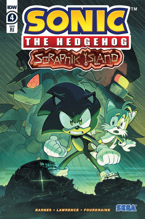 Sonic the Hedgehog: Scrapnik Island #4 Variant RI (10) (Lawrence)