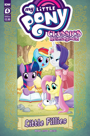 My Little Pony: Classics Reimagined: Little Fillies Issue 4 Cover B