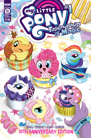 My Little Pony: Friendship is Magic--10th Anniversary Edition Variant A (Mebberson)