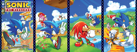 Sonic the Hedgehog: #1 5th Anniversary Edition Variant A (Hesse)