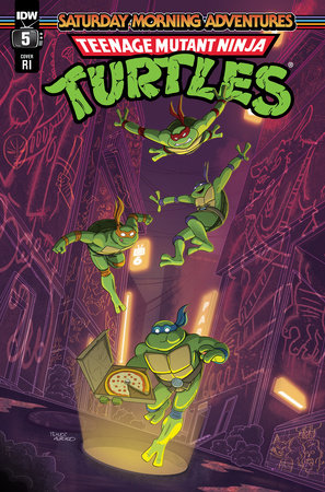Teenage Mutant Ninja Turtles: Saturday Morning Adventures (2023-) #5 Variant RI (10) (Mercado)