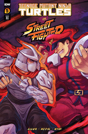 Teenage Mutant Ninja Turtles Vs. Street Fighter #5 Variant RI (50) (Beals)