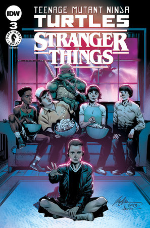 Teenage Mutant Ninja Turtles x Stranger Things #3 Variant RI (100) (Albuquerque)
