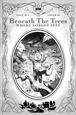 Beneath the Trees Where Nobody Sees #1 Variant RI (50) (Rossmo B&W)