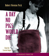 Cover of A Day No Pigs Would Die cover