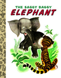 Book cover for The Saggy Baggy Elephant