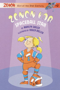 Book cover for Zenon Kar: Spaceball Star