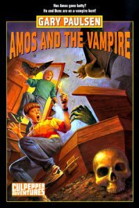 Book cover for AMOS AND THE VAMPIRE