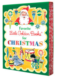 Book cover for Favorite Little Golden Books for Christmas 5-Book Boxed Set