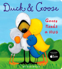 Book cover for Duck & Goose, Goose Needs a Hug