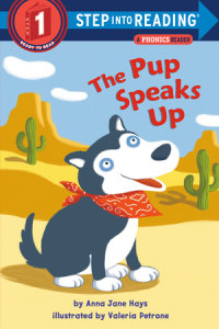 Book cover for The Pup Speaks Up
