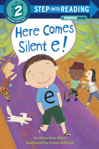 Book cover for Here Comes Silent E!