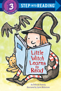 Book cover for Little Witch Learns to Read