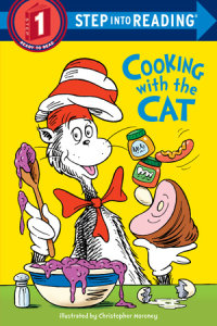 Book cover for The Cat in the Hat: Cooking with the Cat (Dr. Seuss)