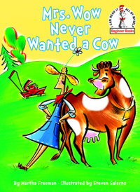 Book cover for Mrs. Wow Never Wanted a Cow