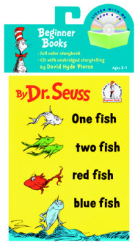 Cover of One Fish, Two Fish, Red Fish, Blue Fish Book & CD