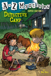 Book cover for A to Z Mysteries Super Edition 1: Detective Camp