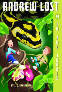 Book cover for Andrew Lost #15: In the Jungle