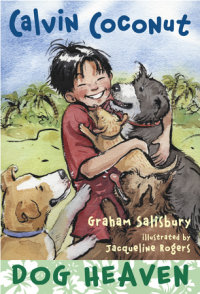 Book cover for Calvin Coconut: Dog Heaven
