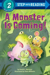 Book cover for A Monster is Coming!