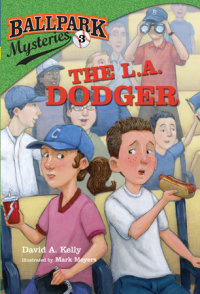 Cover of Ballpark Mysteries #3: The L.A. Dodger cover