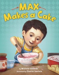 Book cover for Max Makes a Cake