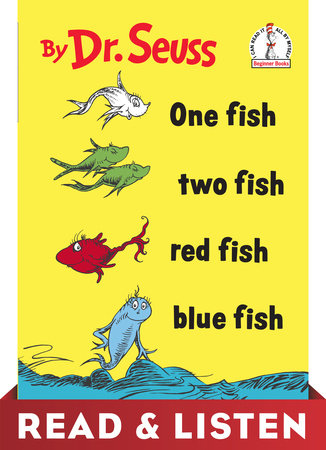 Book cover for One Fish Two Fish Red Fish Blue Fish: Read & Listen Edition