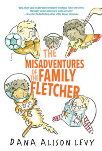 Book cover for The Misadventures of the Family Fletcher