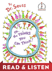 Cover of Oh, the Thinks You Can Think cover