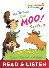 Cover of Mr. Brown Can Moo! Can You? cover