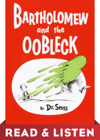 Cover of Bartholomew and the Oobleck cover