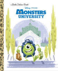 Book cover for Monsters University Little Golden Book (Disney/Pixar Monsters University)