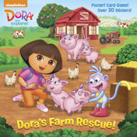 Book cover for Dora\'s Farm Rescue! (Dora the Explorer)