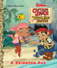 Book cover for A Skipping Day (Disney Junior: Jake and the Neverland Pirates)