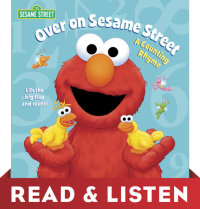 Book cover for Over on Sesame Street (Sesame Street): Read & Listen Edition