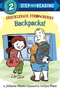 Book cover for Freckleface Strawberry: Backpacks!