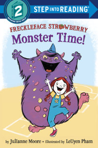 Book cover for Freckleface Strawberry: Monster Time!