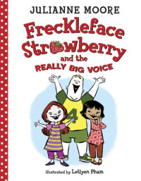 Book cover for Freckleface Strawberry and the Really Big Voice