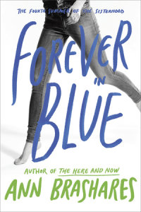 Book cover for Forever in Blue: The Fourth Summer of the Sisterhood