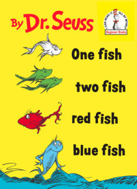 Book cover for One Fish Two Fish Red Fish Blue Fish