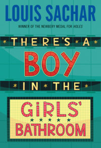 Book cover for There\'s A Boy in the Girls\' Bathroom