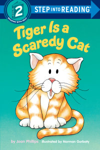 Book cover for Tiger Is a Scaredy Cat