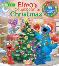Book cover for Elmo\'s Countdown to Christmas (Sesame Street)